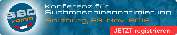 SEOKomm 2012 Banner